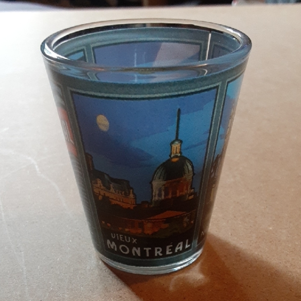 Montreal Quebec Souvenir Shot Glass - Picture 6 of 6